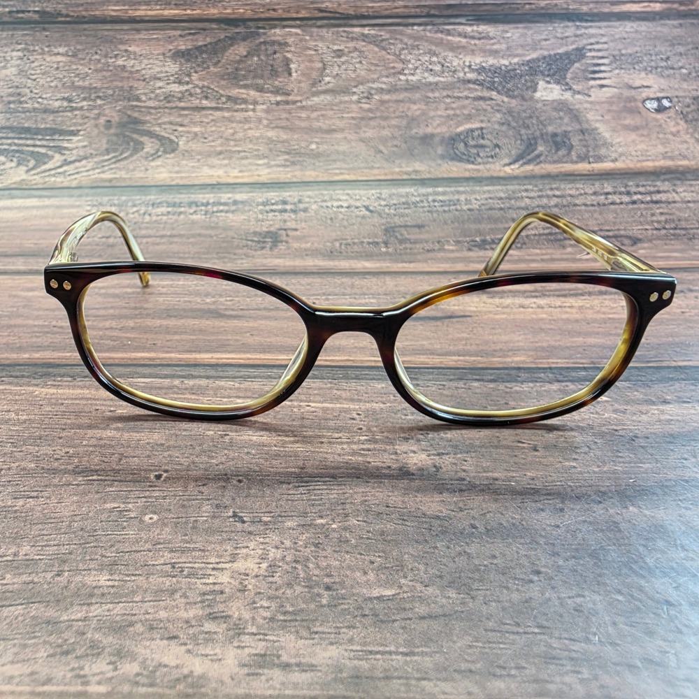 Liz Claiborne L380 UV2 Brown Tortoise Shell Oval Eyeglasses Frames 135mm